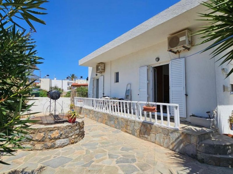 Milatos Kreta - Bungalow mit Garten und Dachterrasse im Zentrum von Milatos in der Nähe des Meeres zu verkaufen Haus kaufen